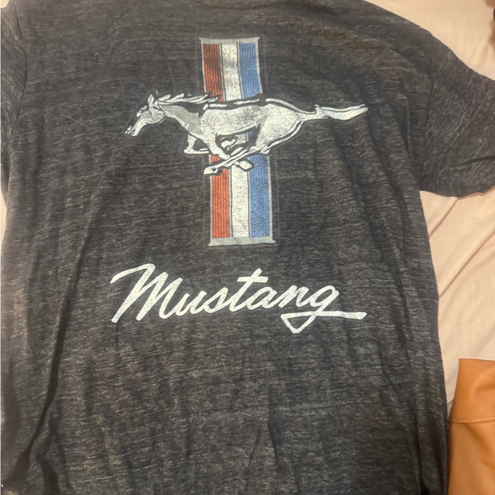 Ford Mustang Charcoal Graphic Tee